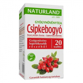 Naturland csipkebogyó gyógynövény tea 20db