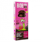 Bob Snail gyümölcs snack étcsokoládéban (alma-málna) 30g 