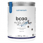 Nutriversum Flow BCAA + Gluta Sugar Free Blackcurrant por 360g 