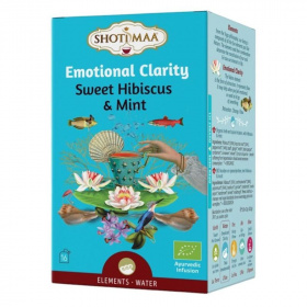 Shoti Maa bio emotional clarity édes hibiszkusz és menta tea (16x2g) 16db