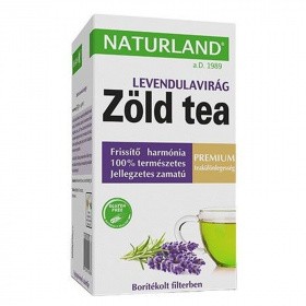 Naturland Prémium zöld tea levendulavirággal 30g