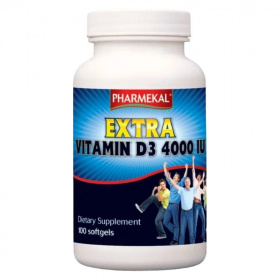 Pharmekal Vitamin D3 4000IU lágykapszula 100db