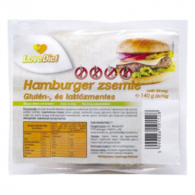 Love Diet hamburger zsemle 140g