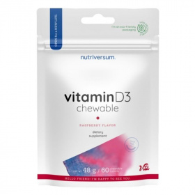 Nutriversum Vita Vitamin D3 Chewable rágótabletta 60db