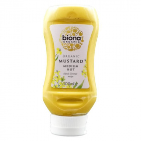 Biona bio mustár (közepesen erős) 300ml