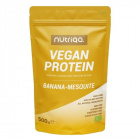 Nutriqa bio vegán protein mix banán-mesquite 500g 