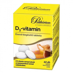 Patikárium D3 vitamin tabletta 60db