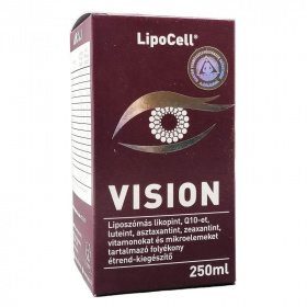 Lipocell vision liposzómás folyékony étrend-kiegészítő 250ml