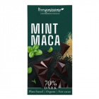 Benjamissimo bio vegán fekete csokoládé mentás maca porral 60g 