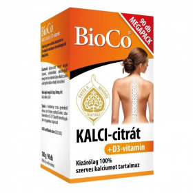 Bioco Kalci-citrát+D3-vitamin filmtabletta 90db