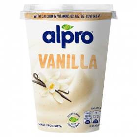 Alpro szójagurt vanília 400g
