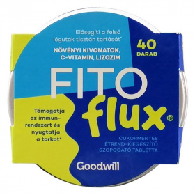 Megszünöö - Goodwill Fitoflux szopogató tabletta 40db
