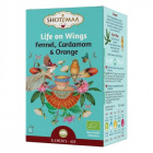 Shoti Maa bio life on wings édeskömény, kardamom és narancs tea (16x2g) 16db 