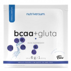 Nutriversum Flow BCAA + Gluta Blue Raspberry por 6g 