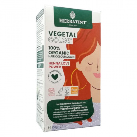 Herbatint vegetal color henna love hajfesték 100g