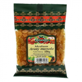 Naturfood medium arany mazsola 100g