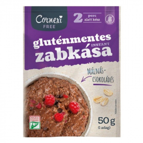 Cornexi gluténmentes málnás-csokoládés zabkása 50g