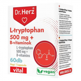 Dr. Herz L-tryptophan 500mg+B-vitaminok kapszula 60db