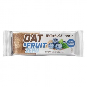 BioTechUSA oat&fruit Zero zabszelet áfonyás 70g