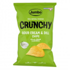 Jumbo crunchy chips tejföl+kapor 90g 