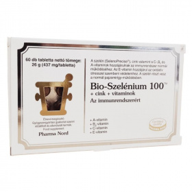 Pharma Nord Bio-Szelénium 100+Cink+Vitaminok tabletta 60db