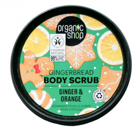 Organic Shop bio cukros testradír (mézeskalácsos gyömbérrel és naranccsal) 250ml