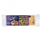 Biopont Bio24 bio mézes szelet - földimogyoró-mazsola 40g 