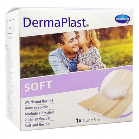 DermaPlast Soft sebtapasz tekercsben 6cmx5m 1db