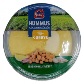 Fanan hummus csicseriborsó krém (curry szósszal) 250g