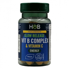 H&B Retard B-komplex+C-vitamin (500mg) tabletta 30db