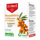 Dr. Herz Homoktövis + Echinacea + C-vitamin kapszula 60db 