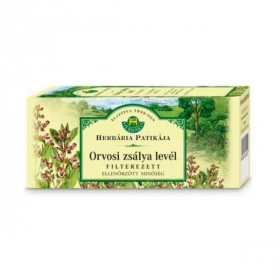 Herbária orvosi zsályalevél filteres tea (25x0,8g) 25db