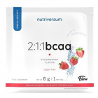 Nutriversum Flow 2:1:1 BCAA Sugar Free Strawberry italpor 6g 