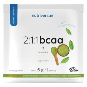 Nutriversum Flow 2:1:1 BCAA Sugar Free Matcha italpor 6g