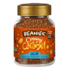 Beanies instant kávé karamell koffeinmentes 50g 
