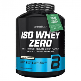 BioTechUSA Iso Whey Zero (vanília) tejsavó fehérjepor 2270g