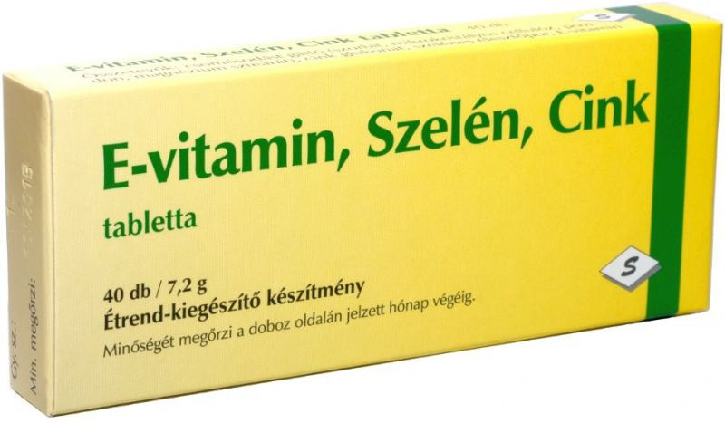 2890 Ft - Selenium Pharma E-vitamin-szelén-cink tabletta 40db ...