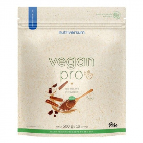 Nutriversum Pure Vegan Pro Chocolate Cinnamon Stevia por 500g