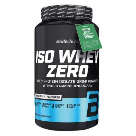 BioTechUSA Iso Whey Zero lactose free (black biscuit) tejsavó fehérjepor 908g