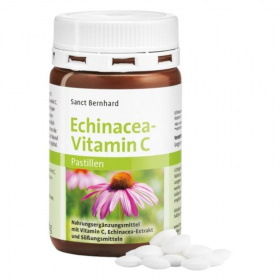 Sanct Bernhard Echinacea+C-vitamin pasztilla 200db