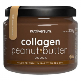 Nutriversum Food Collagen Peanut Butter Cocoa  kakós-mogyorós kollagénes krém 300g