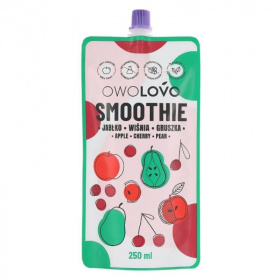 Owolovo smoothie alma-meggy-körte 250ml