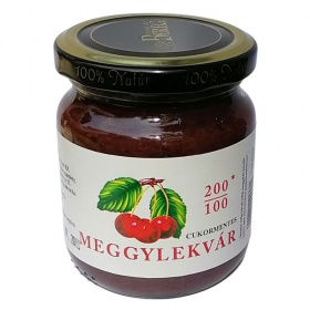 Eredeti szatmári cukormentes meggylekvár 240g