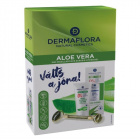 Dermaflora 0% díszdoboz (hidrogél+micellás arcradír+arcmasszírozó) aloe 1db 