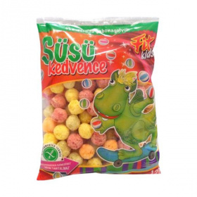 Süsü gyümölcsízű gabonagolyók 120g