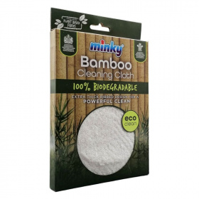 Minky eco bamboo törlőkendő (100% lebomló teljeskörű tisztítás) 1db