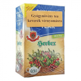 Herbex gyógynövény teakeverék vérnyomásra (20x3g) 20db