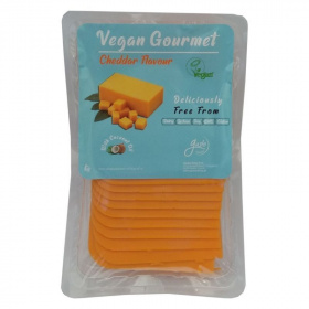 Gusto vegán készítmény szeletelt (cheddar ízű) 140g