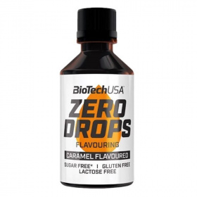 BioTechUSA Zero Drops (karamell) ízesítőcsepp 50ml