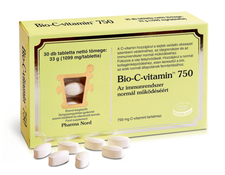 2831 Ft Pharma Nord Bio C Vitamin 750 Tabletta 30db Herbadiszkont